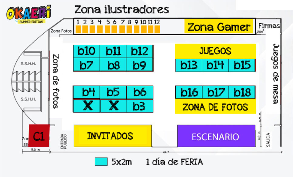 festival okaeri stands